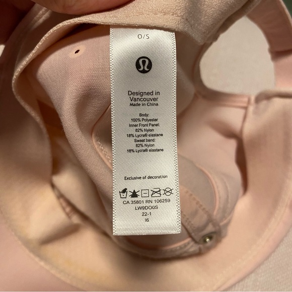 Lululemon - Pale Pink Ball Baller Hat - Picture 5 of 11